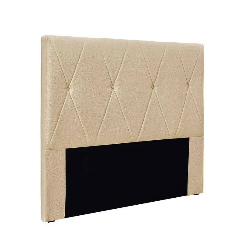 Cabeceira Cama Box King 195 Cm Aquilla Linho Dourado S04 - D'rossi