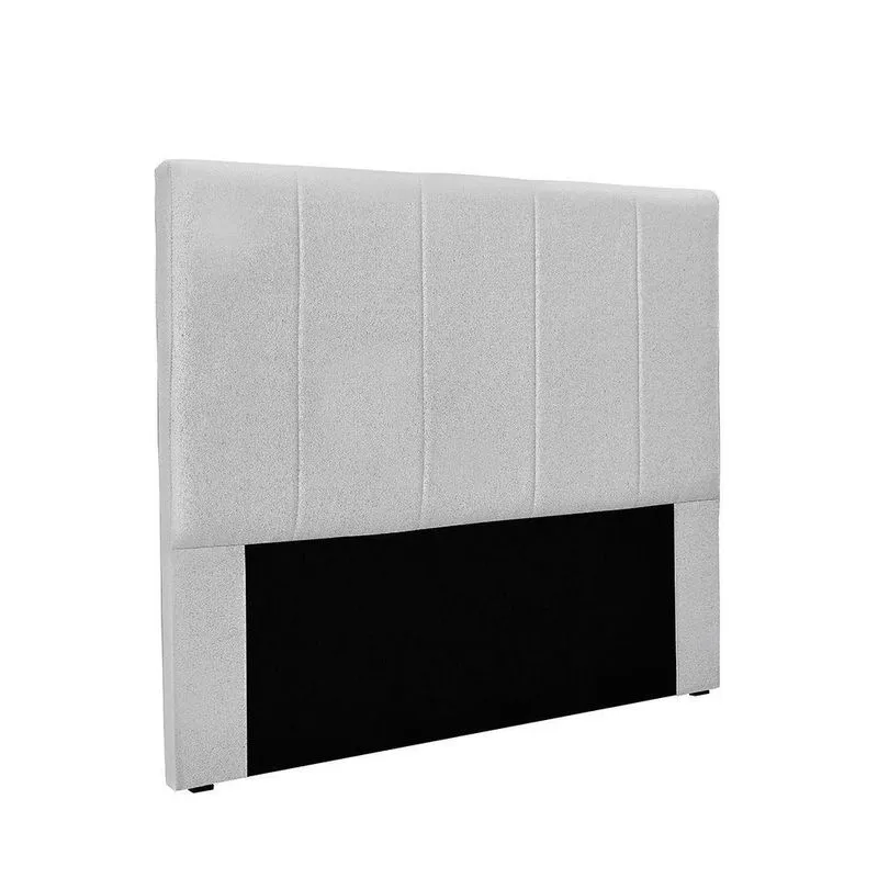 Cabeceira Cama Box King 195 Cm Arizona Linho S04 - D'rossi Cor Grigio