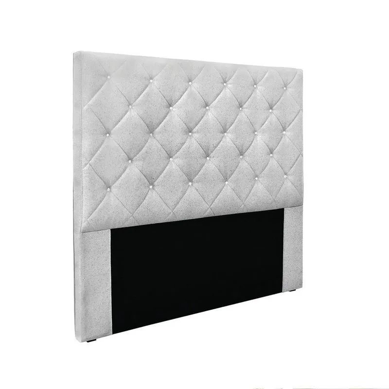 Cabeceira Cama Box Solteiro 90 Cm Tania Linho Grigio S04 - D'rossi