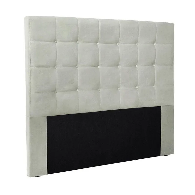 Cabeceira Cama Box Solteiro 90 Cm Verona Veludo S04 Cor Prata