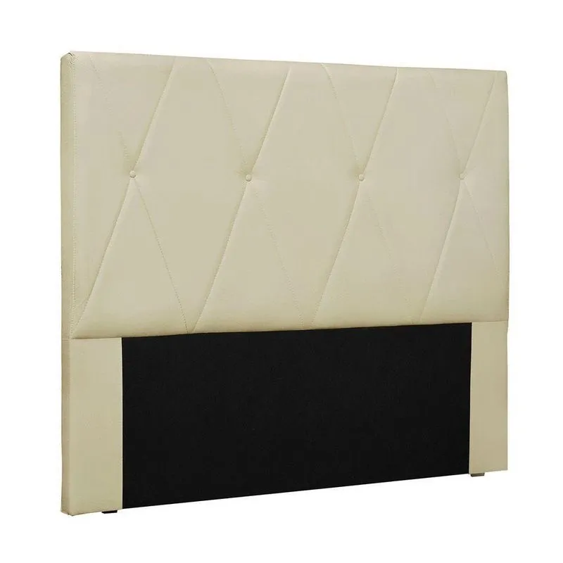 Cabeceira Cama Box Solteiro 90 Cm Aquilla Veludo S04 - D'rossi Cor Bege