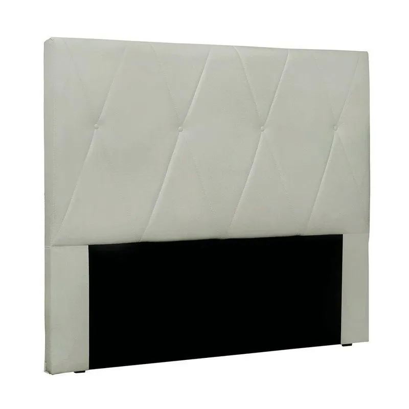 Cabeceira Cama Box Casal 140 Cm Aquilla Veludo S04 - D'rossi Cor Prata