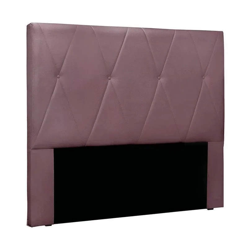 Cabeceira Cama Box Casal 140 Cm Aquilla Veludo S04 - D'rossi Cor Uva