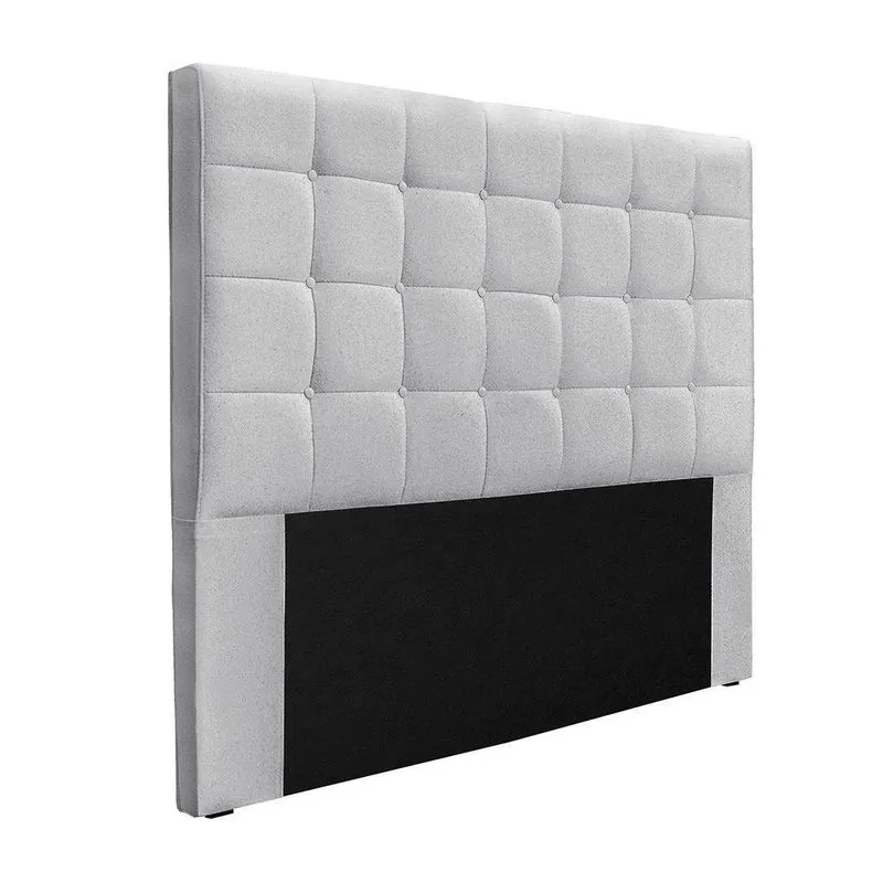 Cabeceira Cama Box Casal 140 Cm Verona Linho S04 Cor Grigio