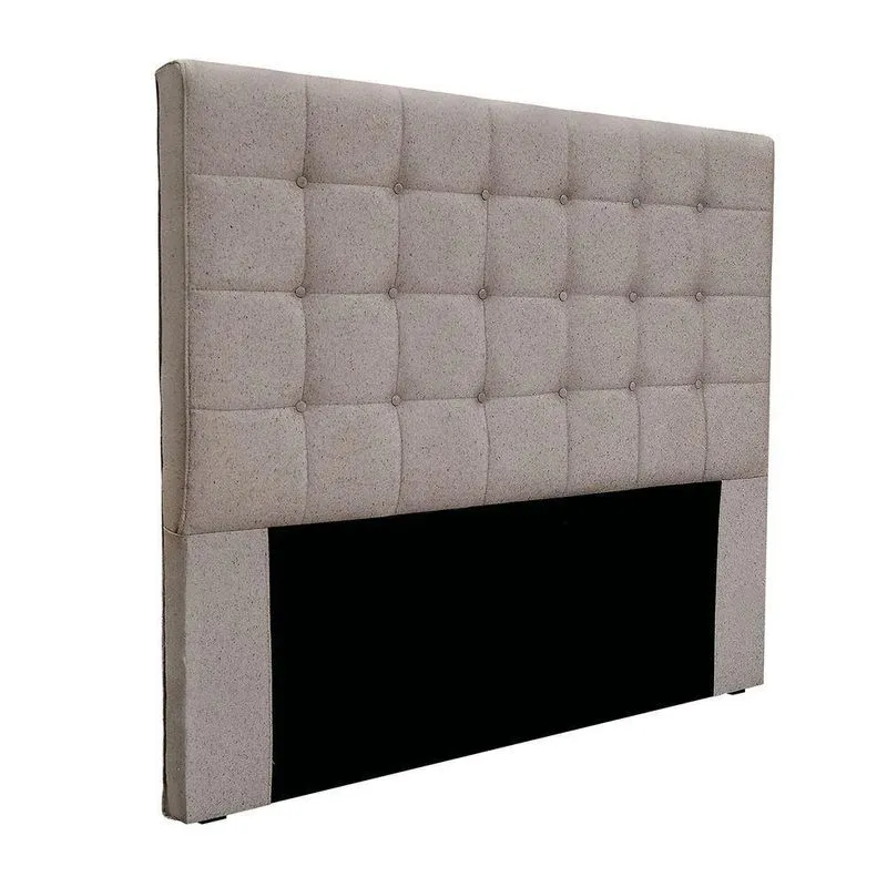 Cabeceira Cama Box King 195 Cm Verona Linho Areia S04 - D'rossi