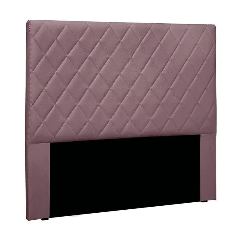 Cabeceira Cama Box Solteiro 90 Cm Dubai Veludo S04 - D'rossi Cor Uva