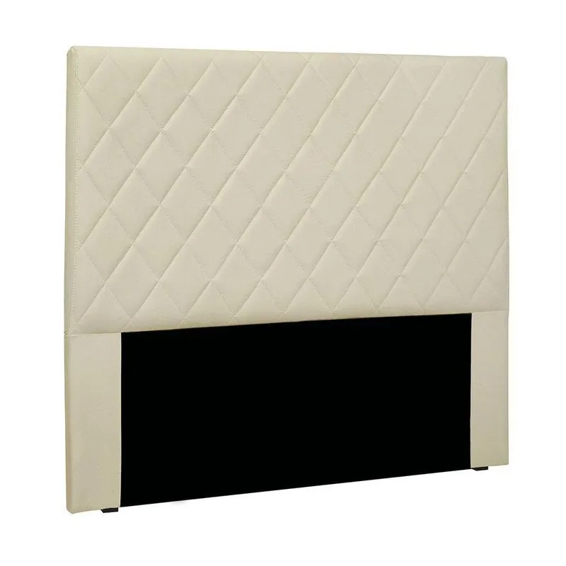 Cabeceira Cama Box Casal 140 Cm Dubai Veludo Bege S04 - D'rossi