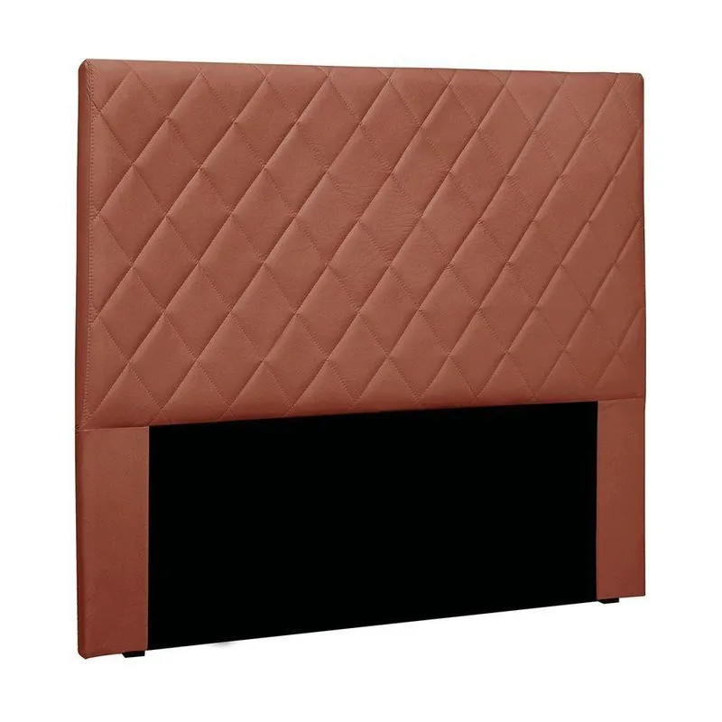 Cabeceira Cama Box Casal 140 Cm Dubai Veludo Cobre S04 - D'rossi