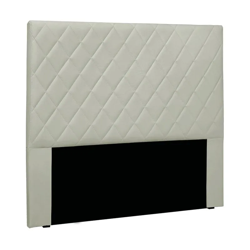 Cabeceira Cama Box Queen 160 cm Dubai Veludo Prata S04 - D'Rossi