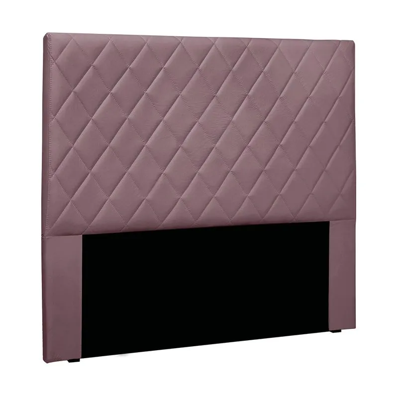 Cabeceira Cama Box Queen 160 cm Dubai Veludo Uva S04 - D'Rossi