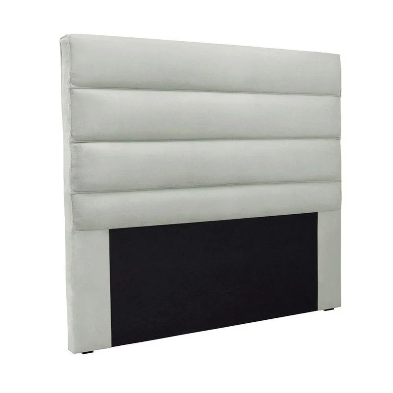 Cabeceira Cama Box King 195 Cm Arles Veludo Prata S04 - D'rossi