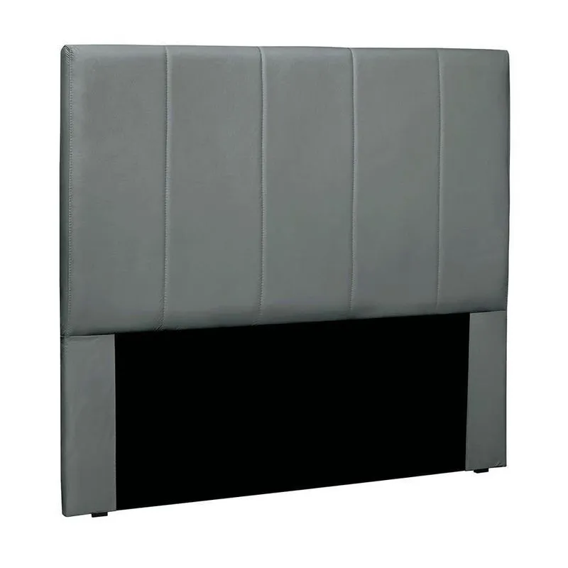 Cabeceira Cama Box King 195 Cm Arizona Veludo S04 - D'rossi Cor Cinza