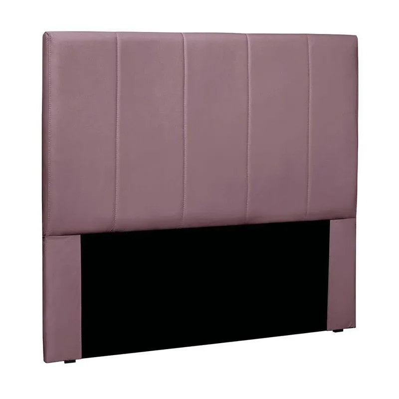 Cabeceira Cama Box King 195 Cm Arizona Veludo S04 - D'rossi Cor Uva