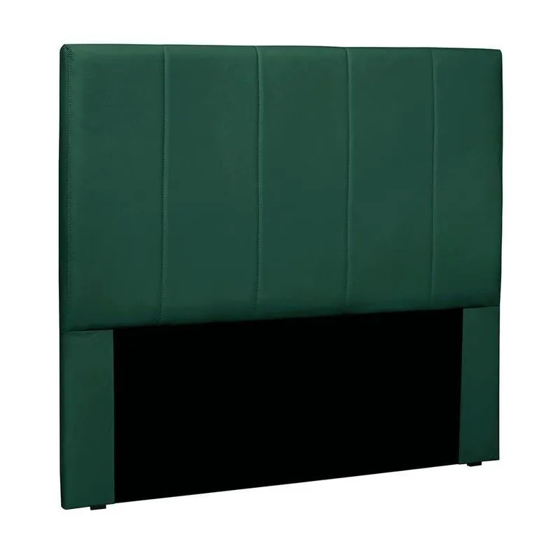 Cabeceira Cama Box King 195 Cm Arizona Veludo Verde S04 - D'rossi