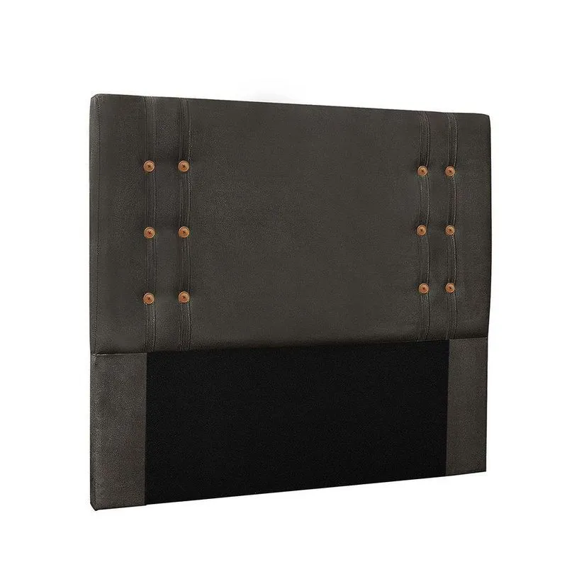 Cabeceira Cama Box Solteiro 90cm E Recamier Gênova Suede Cinza S04 - D'rossi