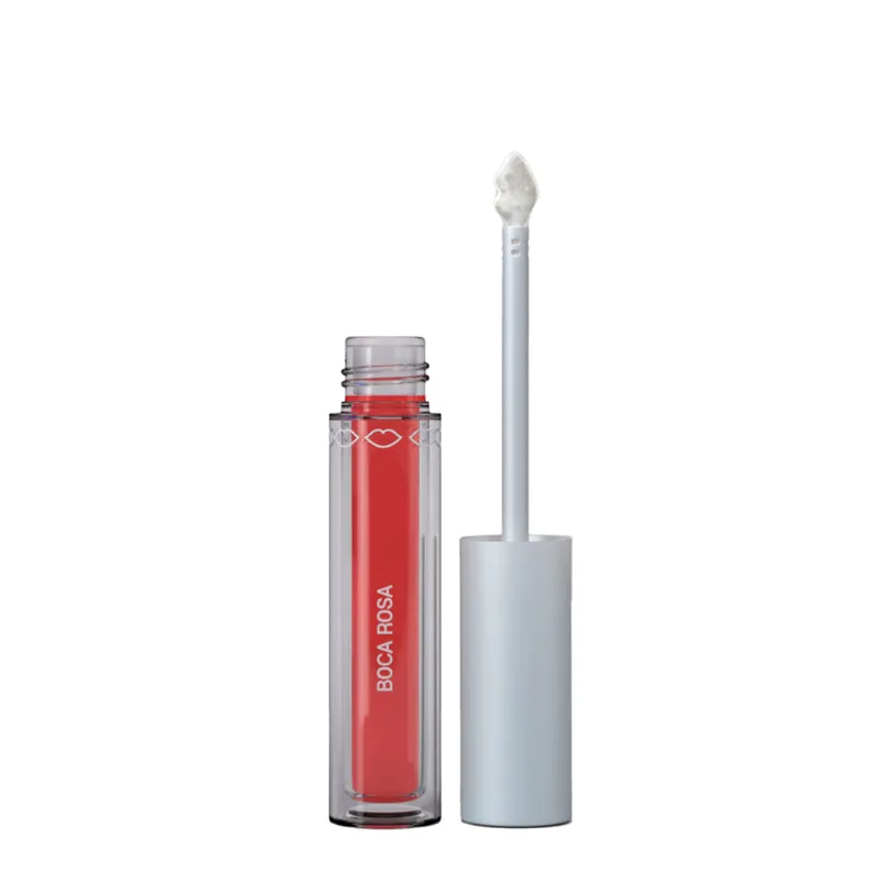 Gloss Boca Rosa Hidra Lábios Coral Translúcido 3g Coral