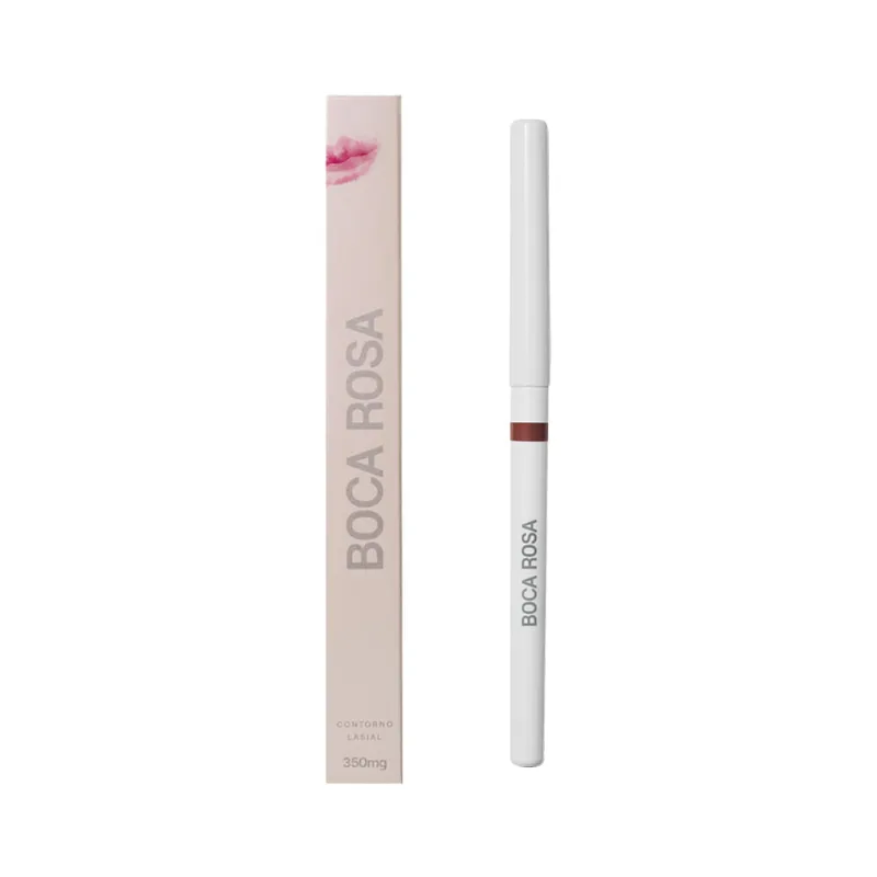 Contorno Labial Boca Rosa Castanho Intenso 350mg - Boca Rosa