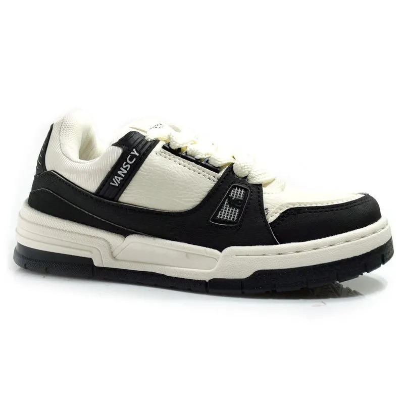 Tênis Casual Unissex Vanscy Off White V3855 38