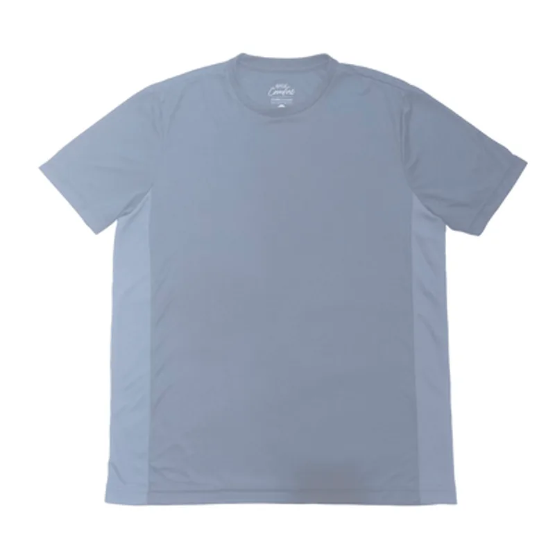 Camiseta Masculina Basic+ Poliéster Cinza