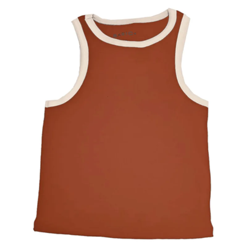 Regata Ribana Feminina Basic+ Algodão Terra