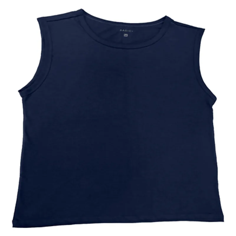Regata Machão Masculina Basic+ Algodão Azul Marinho