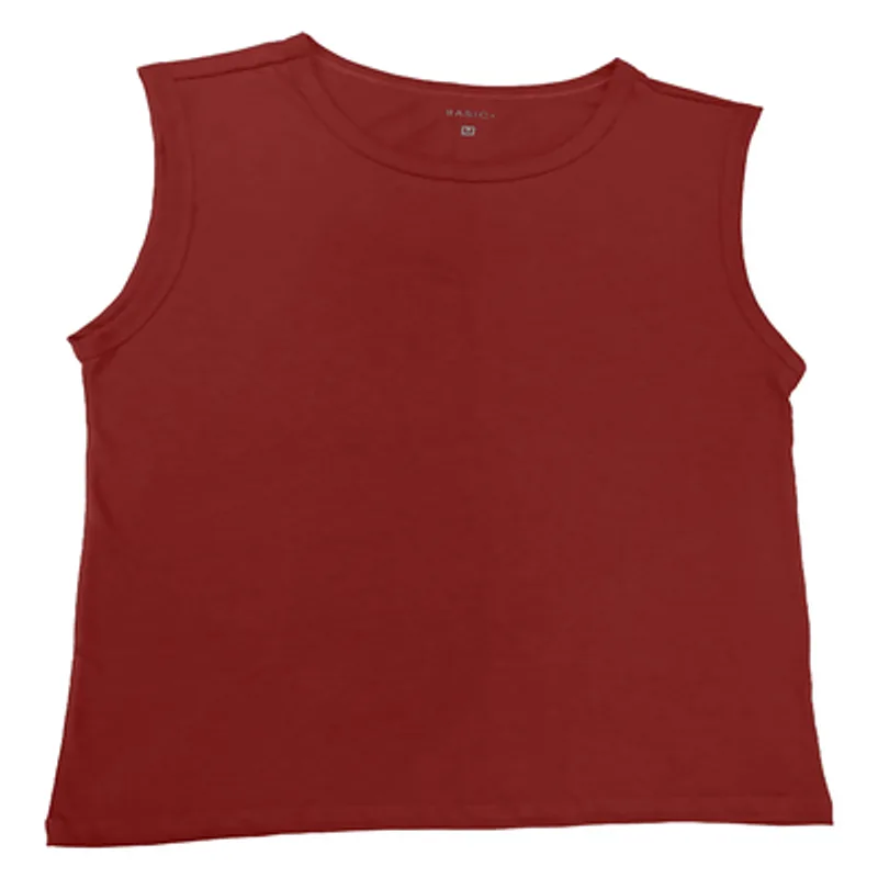 Regata Machão Masculina Basic+ Algodão Vermelho