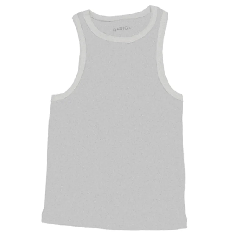 Regata Masculina Ribana Basic+ R066 Poliéster e Viscose Mescla