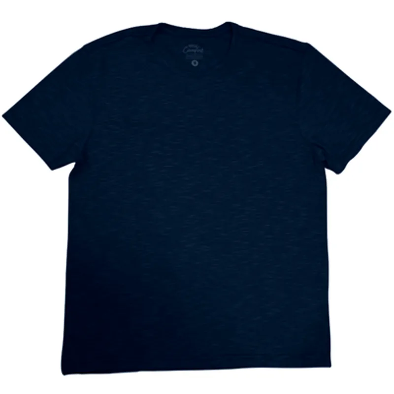 Camiseta Regular Fit Masculina Basic+ Algodão Marinho