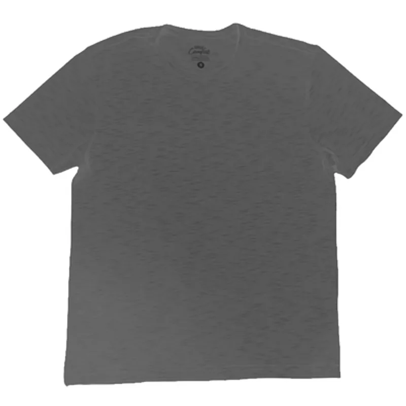 Camiseta Masculina Reta Basic+ Algodão Cinza GG