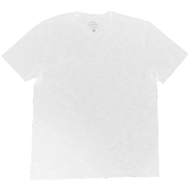 Camiseta Regular Fit Masculina Basic+ Algodão Off White