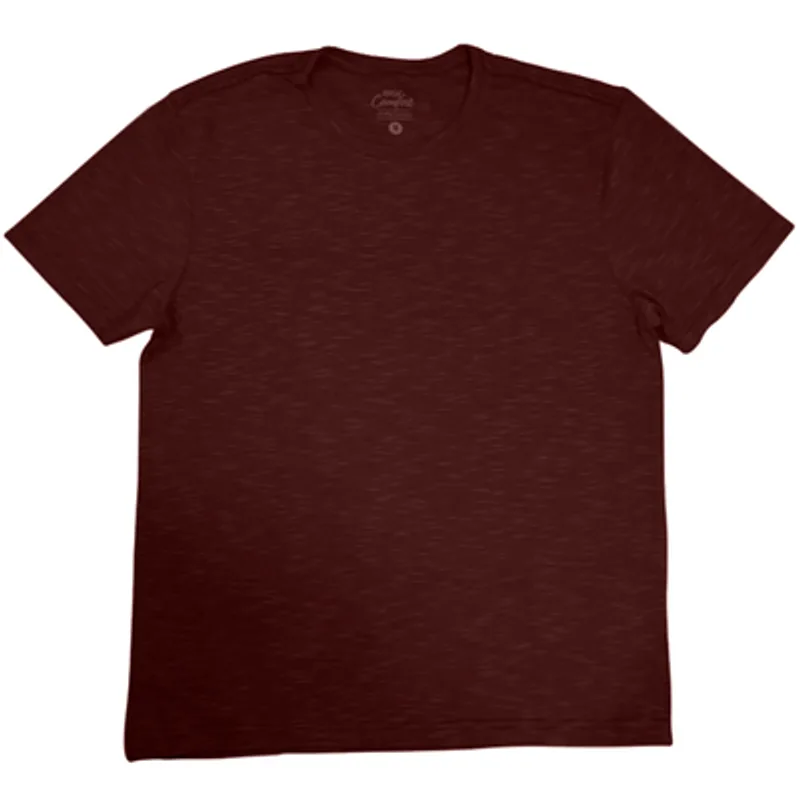 Camiseta Regular Fit Masculina Basic+ Algodão Marrom