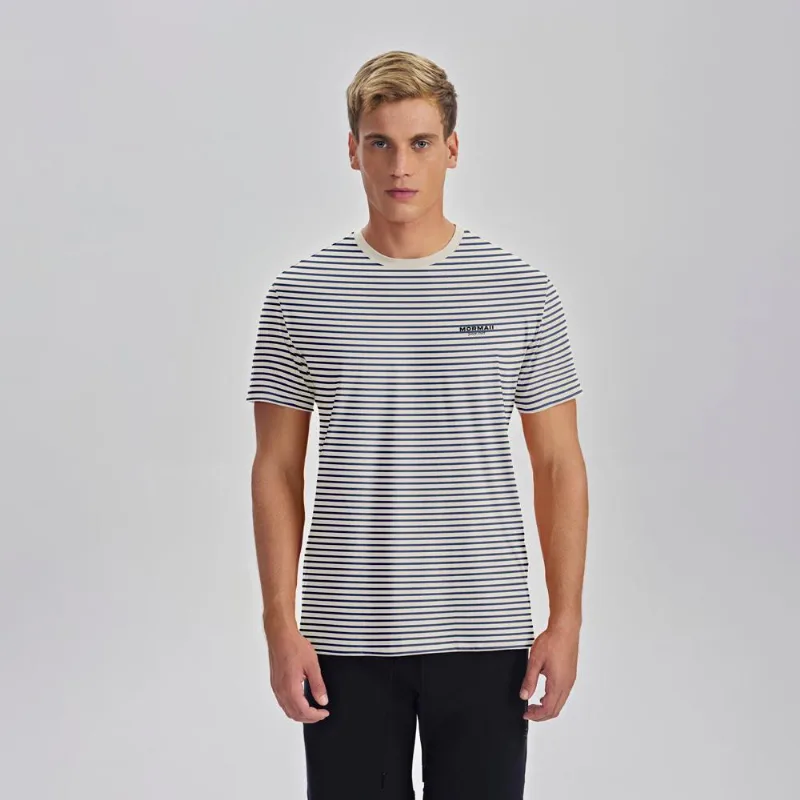 Camiseta manga curta masculino adulto Mormaii Azul P