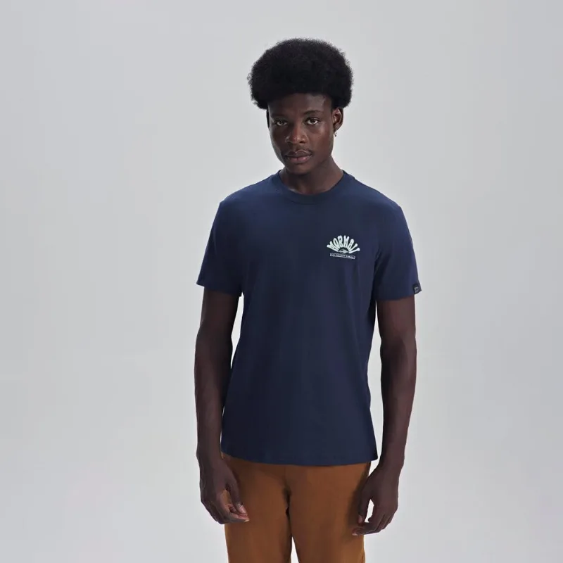 Camiseta manga curta masculino adulto Mormaii Azul-marinho P