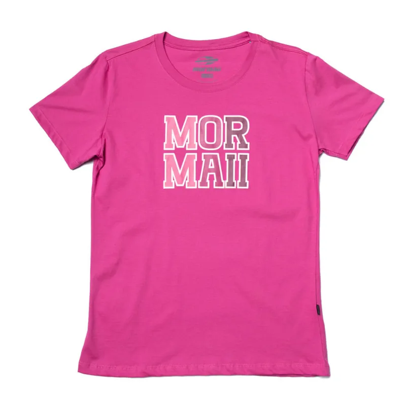 Camiseta Feminina Mormaii Logo Puff Pink - G