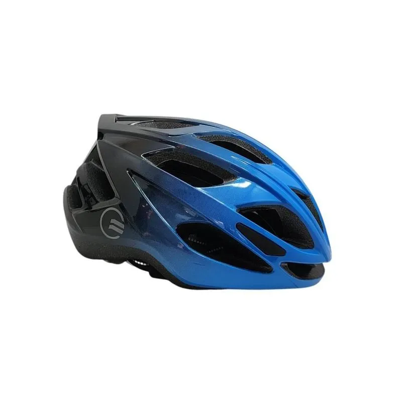 Capacete Race Inmold Bike MTB sem Viseira G / Preto+Azul