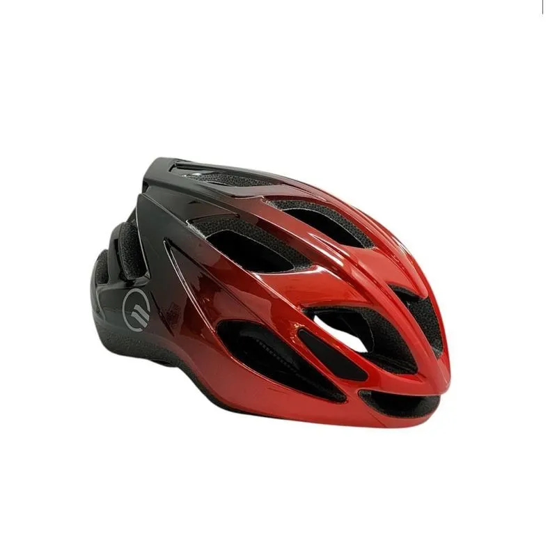 Capacete Race Inmold Bike MTB sem Viseira G / Preto+Vermelho