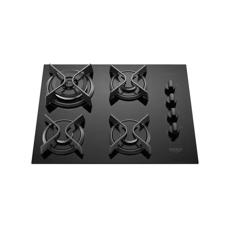 Cooktop 04 Bocas Supreme Preto NE - Dako