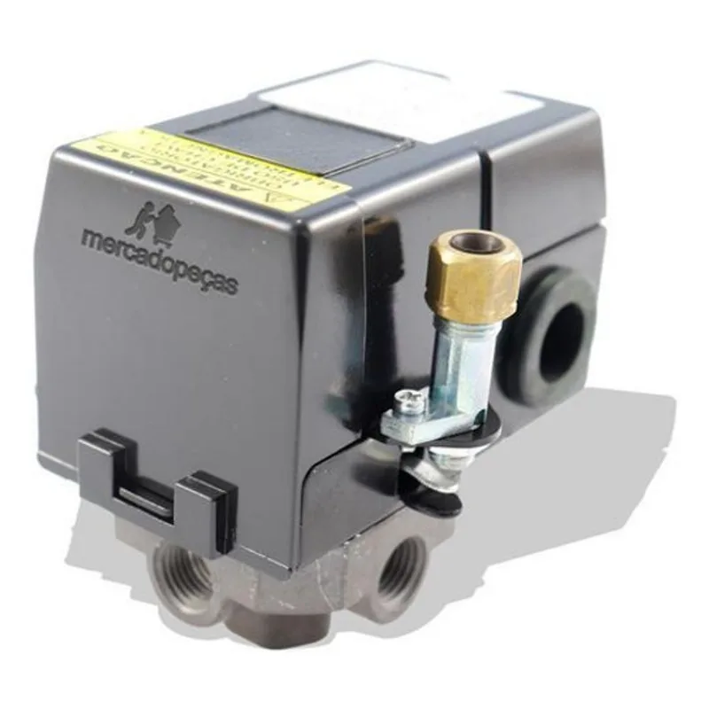 Pressostato Automático Lefoo Alta Pressão 135/175 Psi 4 Vias