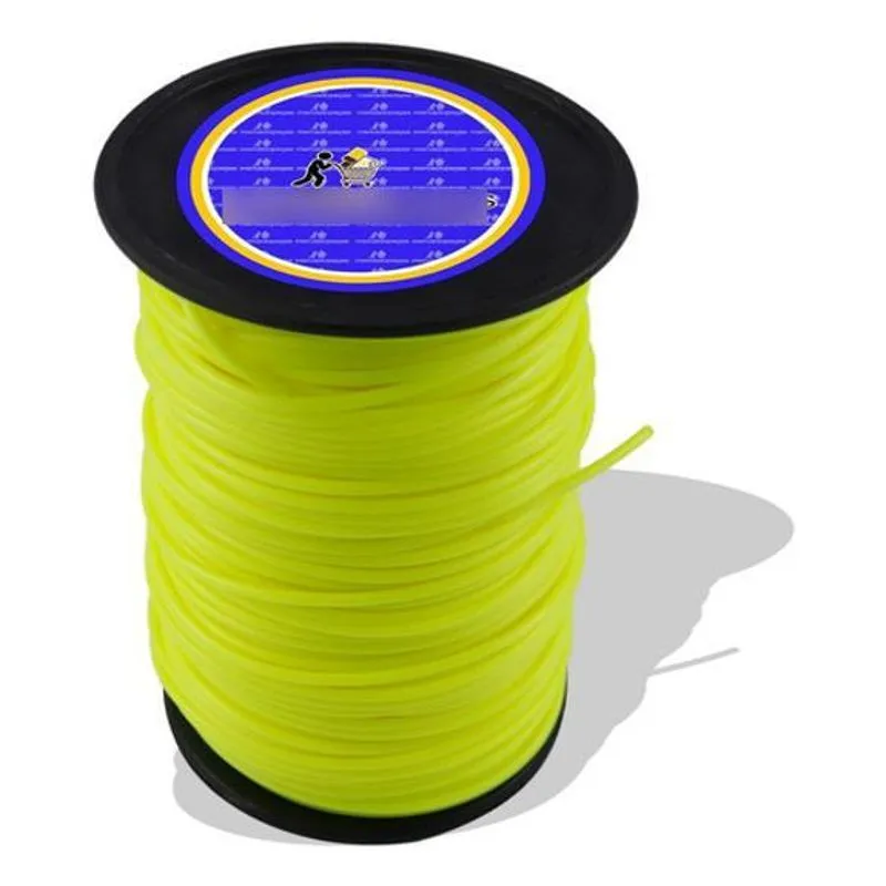 2 Bobina Fio Nylon Redondo Roçadeira 2,7mm 2kg Profissional