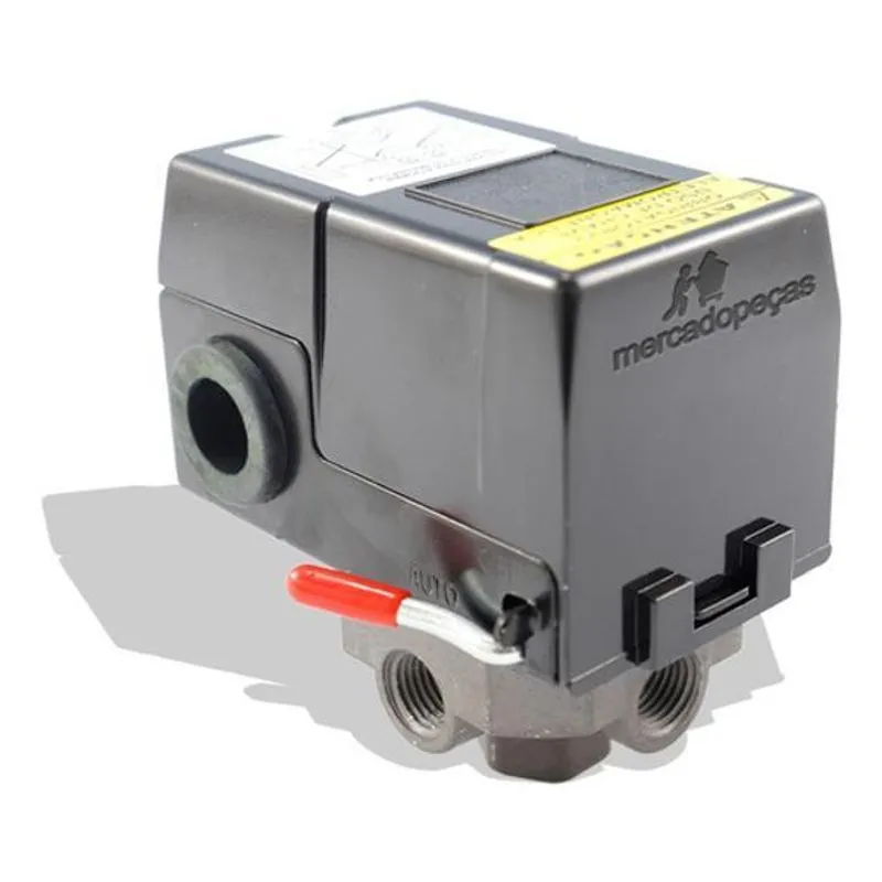 Pressostato 4 Vias 100/140 Lbs Para Compressor De Ar