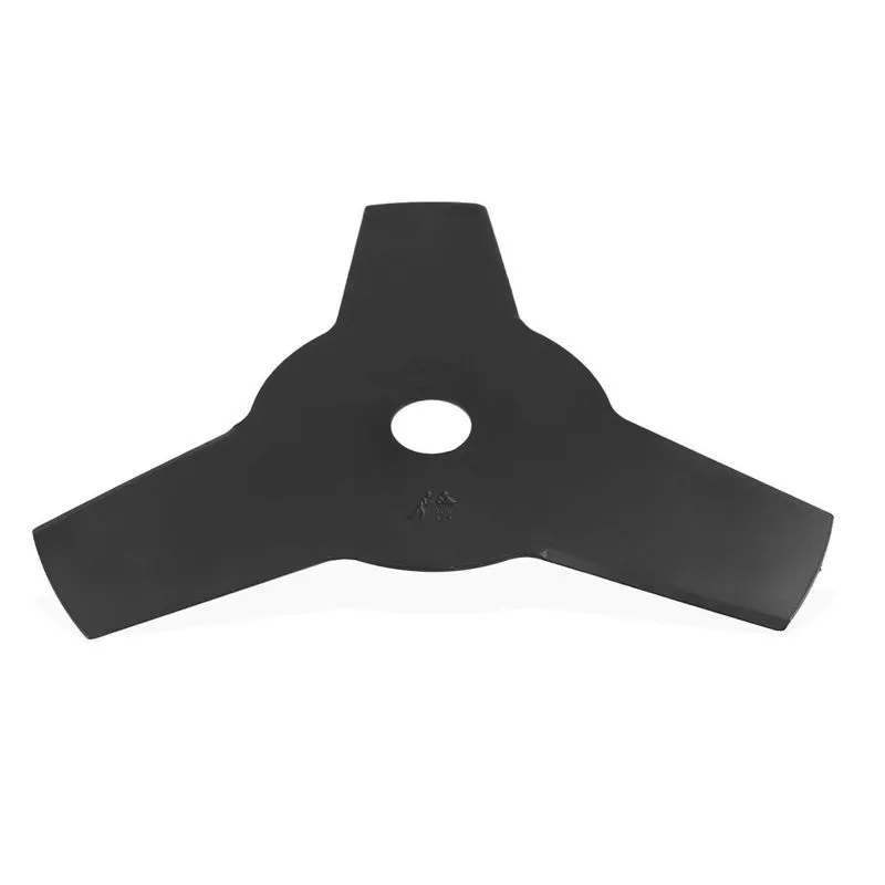 Lâmina 3 Pontas Para Roçadeira 255mm X Furo 1 Polegada X 1,6