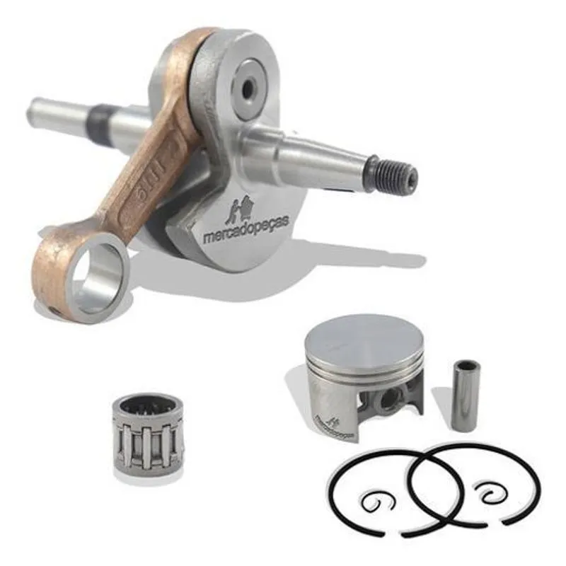Eixo Virabrequim Pistão Gaiola Para Motosserra Stihl 038 380
