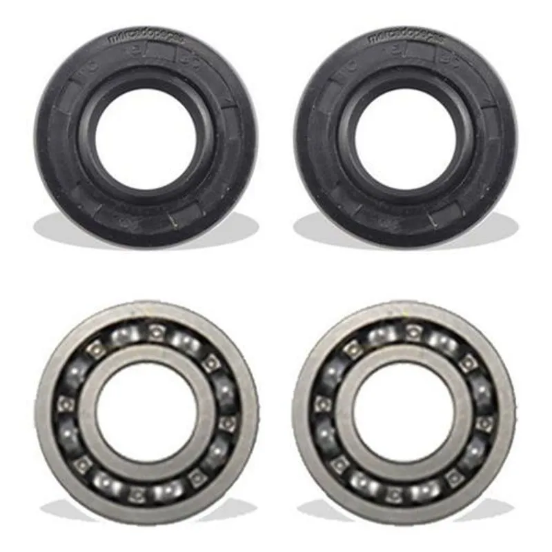 Retentores + Rolamentos Para Roçadeira Stihl Fs80 Fs85 Ka85