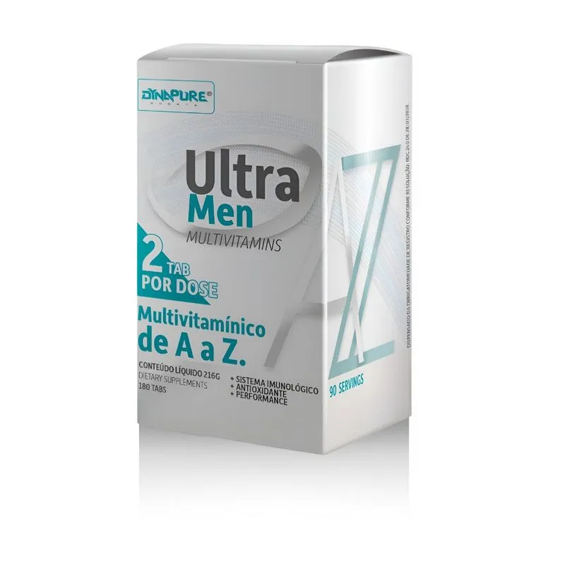 Ultra Men 180 Tabletes Dynapure