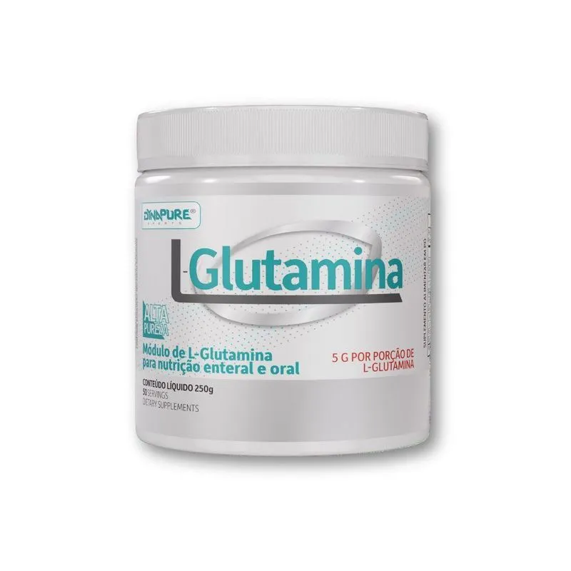 L-glutamina Dynapure 250g Dynamo Labz - Sem Sabor