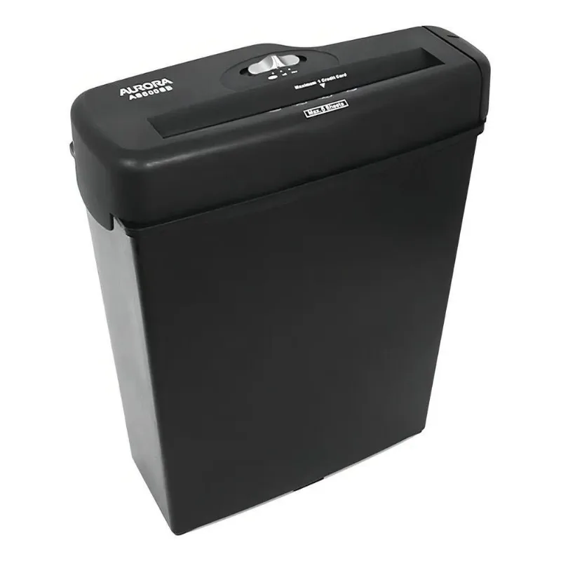 3x Fragmentadora De Papel Aurora 6 Folhas+cartão As600sb -