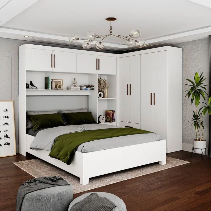 Guarda Roupa Casal Modulado 4 Portas 4 Portas 4 Gavetas - Carioca Móveis