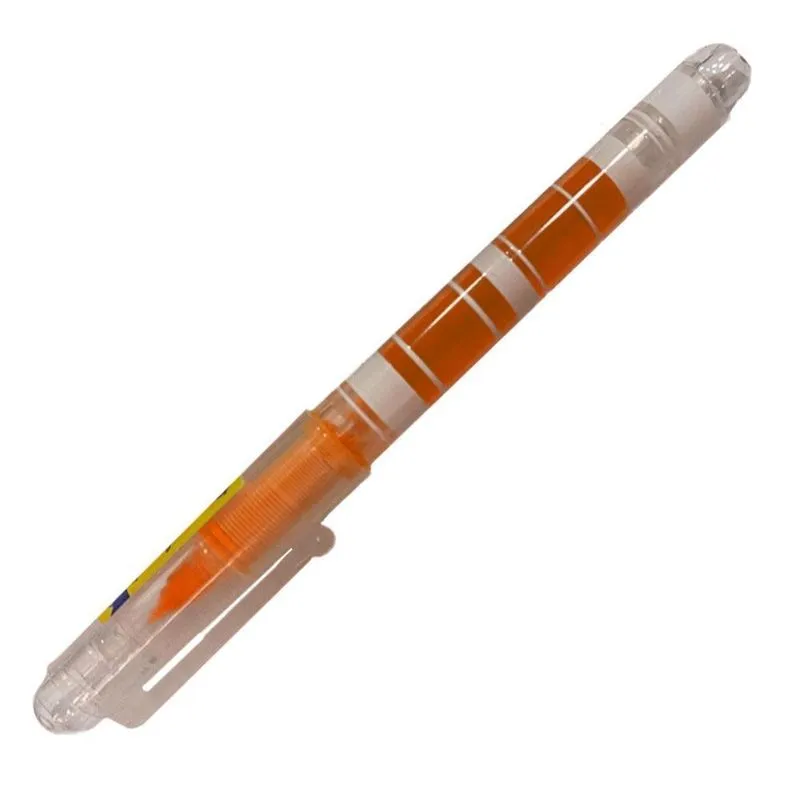 Caneta Marca-texto Destaca Liquid Fun Laranja 1und Roke