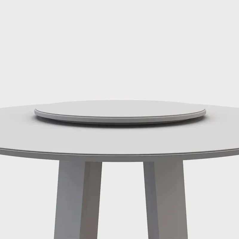 Tampo Giratório Para Mesa Redonda 65cm Naomi - Branco - EdeCasaMoveis