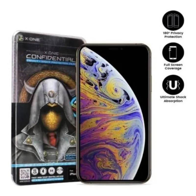 Película Compatível Para iPhone 16 Plus Privacidade X-One